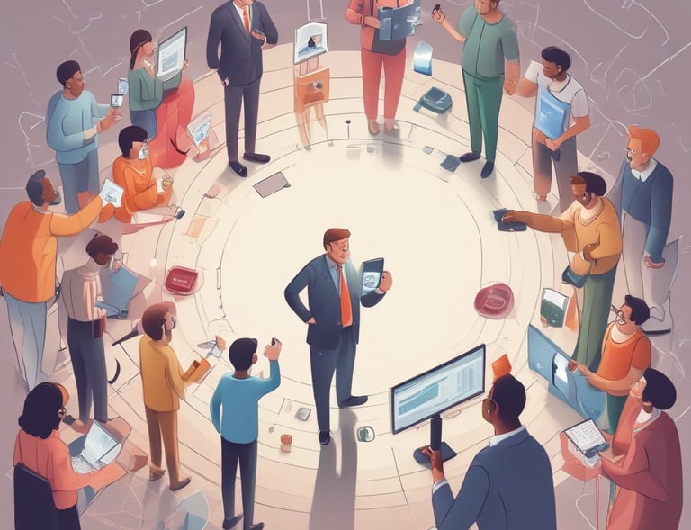 A beverage can labeled 'Positive Beverage' sits on a wooden surface surrounded by festive decorations, including pinecones, evergreen branches, and red berries. Soft, warm lighting with circular bokeh effects adds a cozy, holiday ambiance.