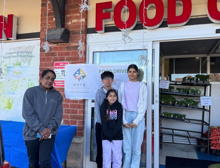 Community food drive