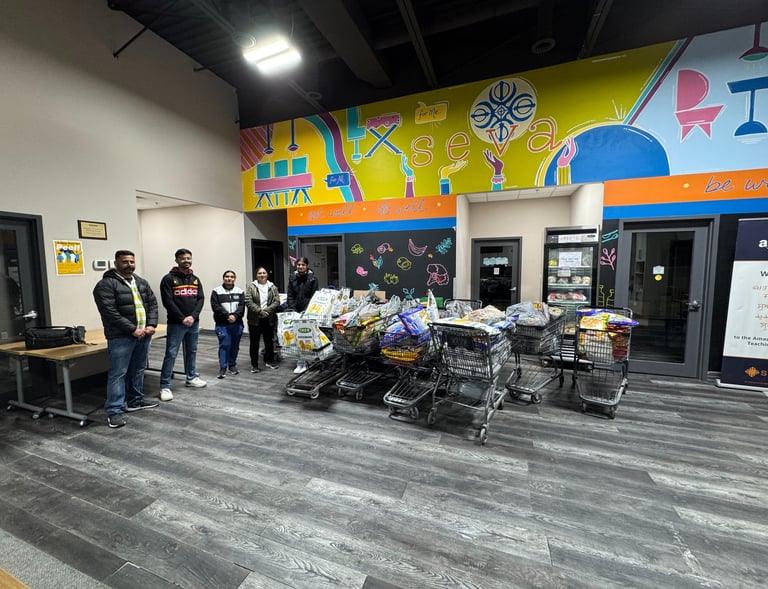 Food Delivery at local food bank