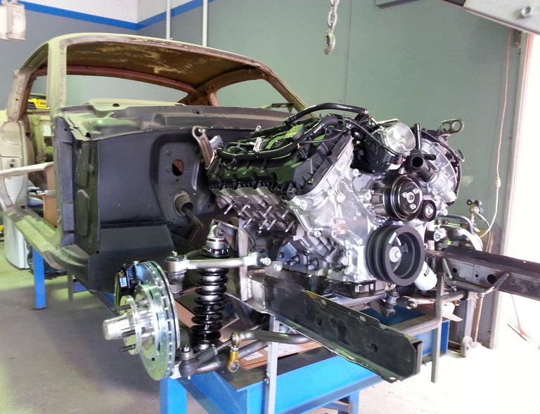 Mustang Coyote engine conversion