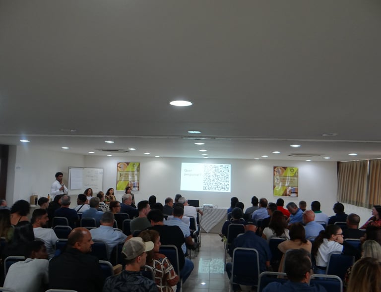 conferencia mel de cacau