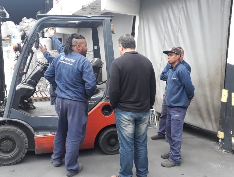 Treinamento operador Empilhadeira