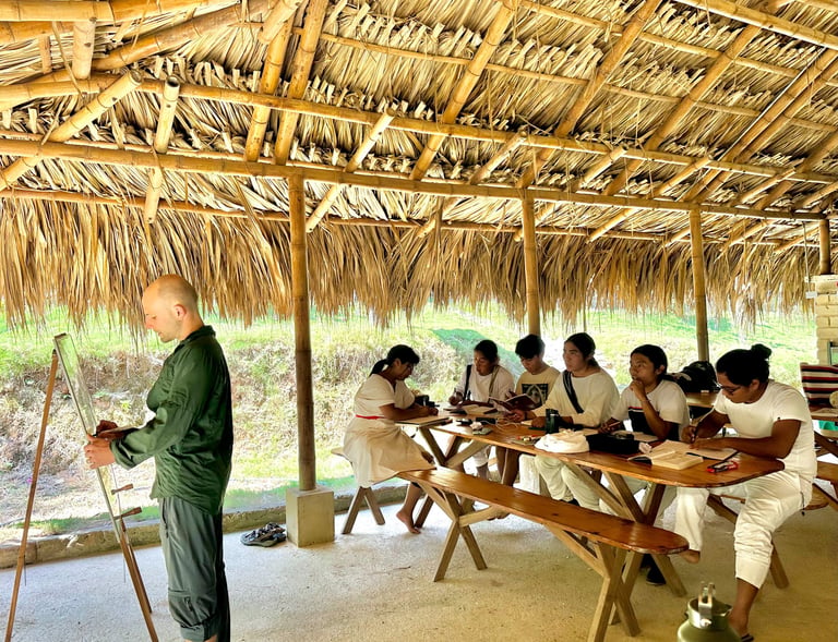 avistamiento de aves con guías indígenas 