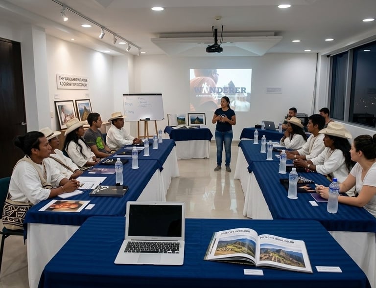 Turismo a ciudad perdida con indígenas