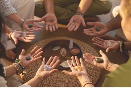 classe de yoga - respiration - groupe