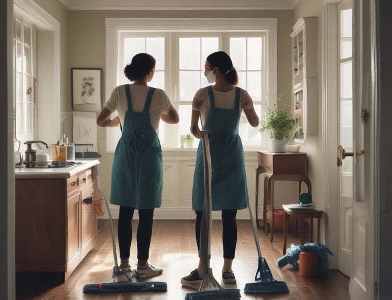 Friendly deaconu-pro-team staff member ready to assist clients with cleaning services.