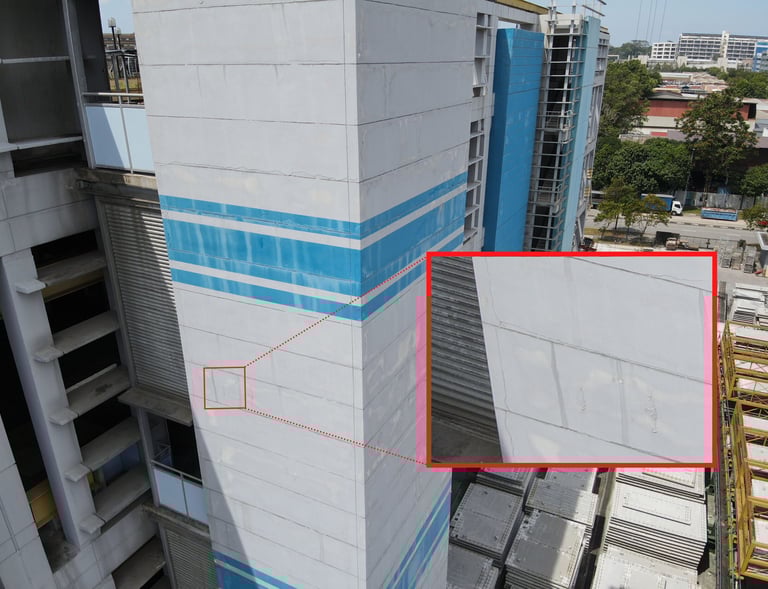 Mapeamento e inspeção de fachada com Drone - Vitória ES