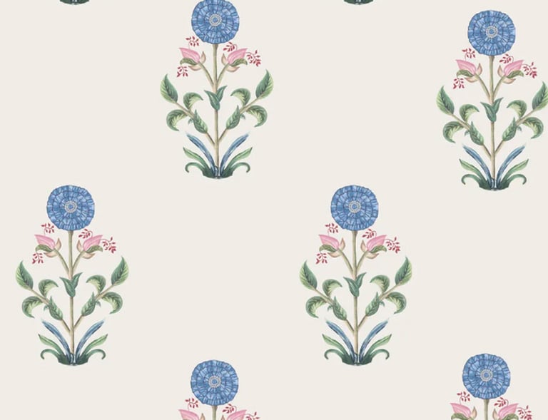 Estampa floral coleção bem-viver.