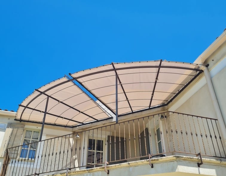 Réalisation d'une pergolas sur mesure