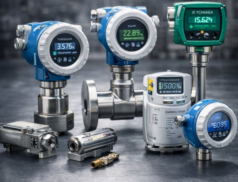 Équipements instrumentation industrielle en Algérie capteurs pression température usine