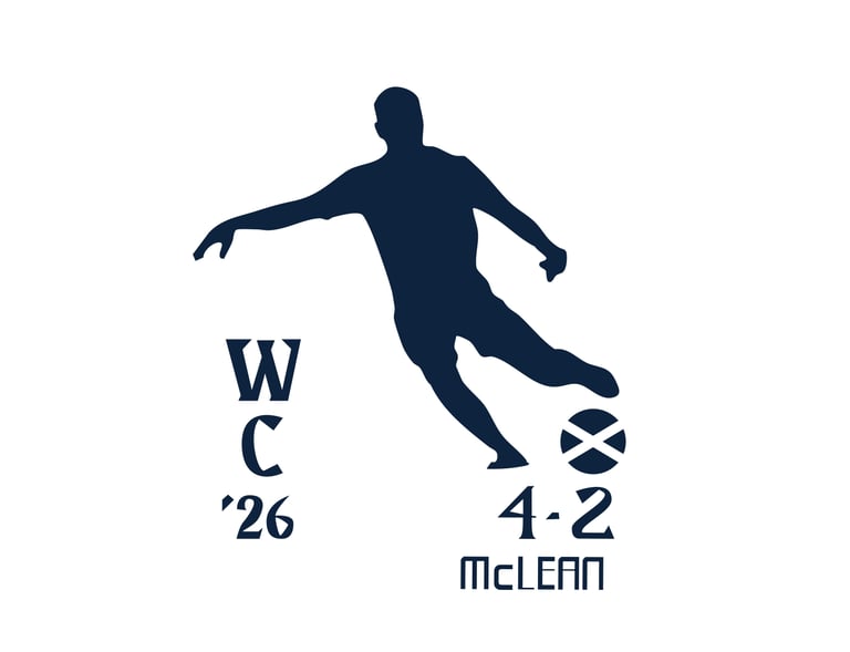 Kenny McLean scoring Scotland's fourth goal for World Cup 2026 Qualification