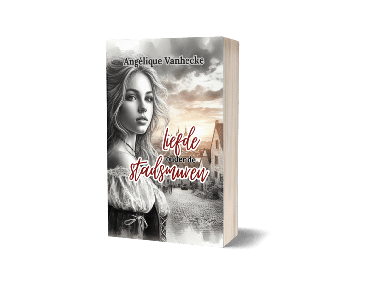 Roman broché existe aussi en néerlandais : Liefde onder de stadsmuren - Angélique Vanhecke.