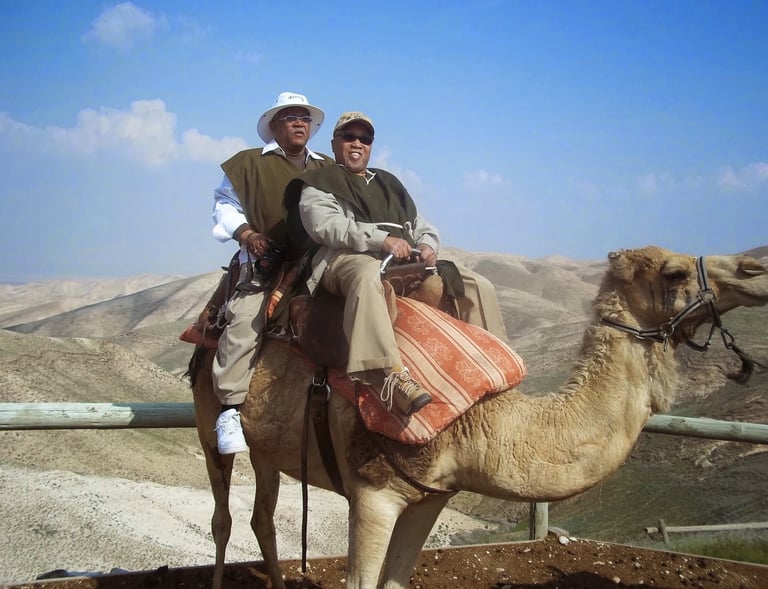 Elder Mo and brother Bishop V. Ricardo Thomas Sr.