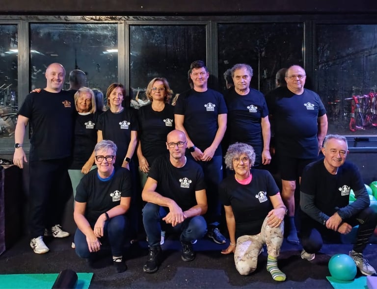 gruppo 2 ginnastica posturale Spartan Gym Musestre