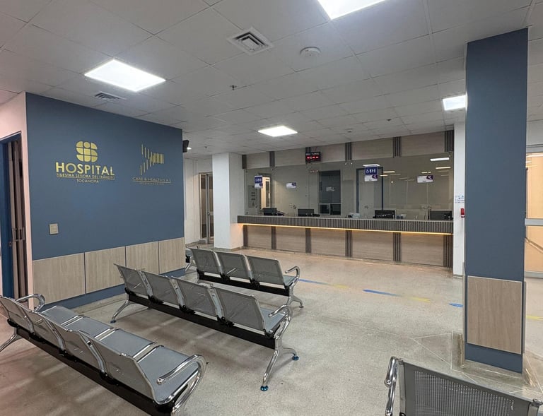 diseño de espacios hospitalarios en Colombia