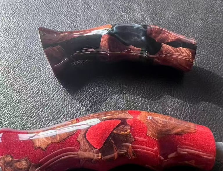 knife handles stabilized wood blocks wood blanks