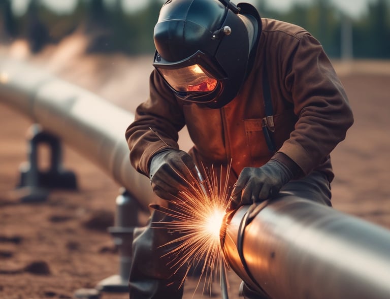 Finished skid unit loaded onto a truck for transport to an oil and gas site.
