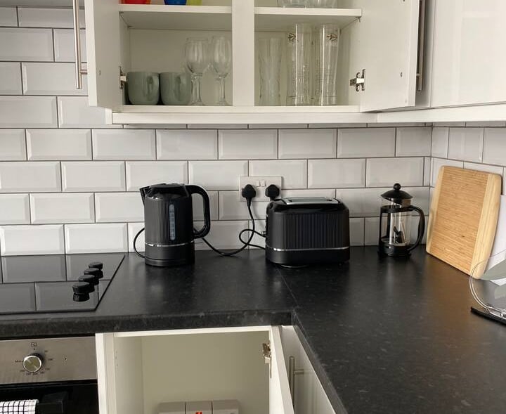 well equipped kitchen