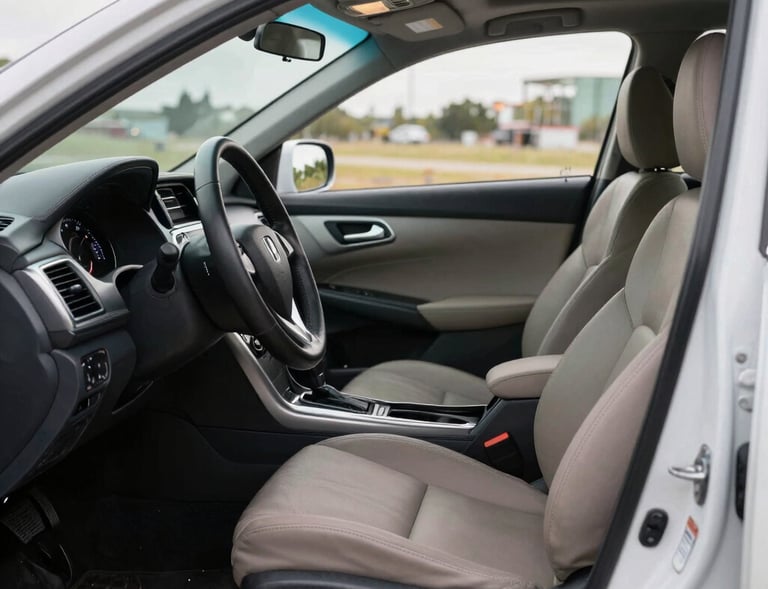 A comfortable sedan with a spacious interior, perfect for daily rides or Uber gigs.