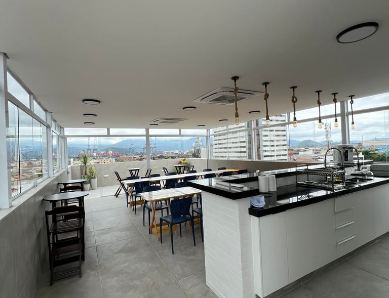obra comercial baixada santista