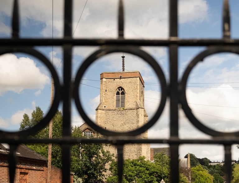Through the gate