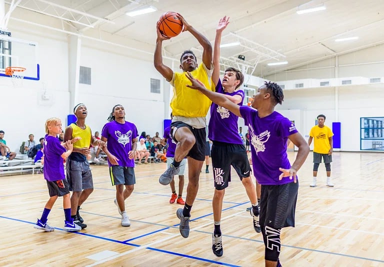 action de Basket ball