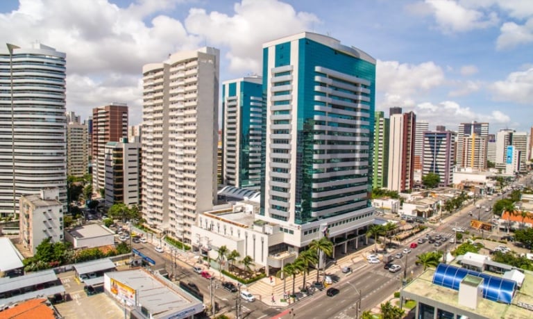 Consultório do Dr Gilnard no Pátio Dom Luis em Fortaleza Ceará