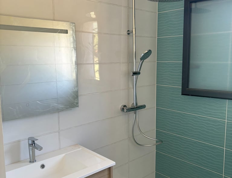 salle de bain rénové
