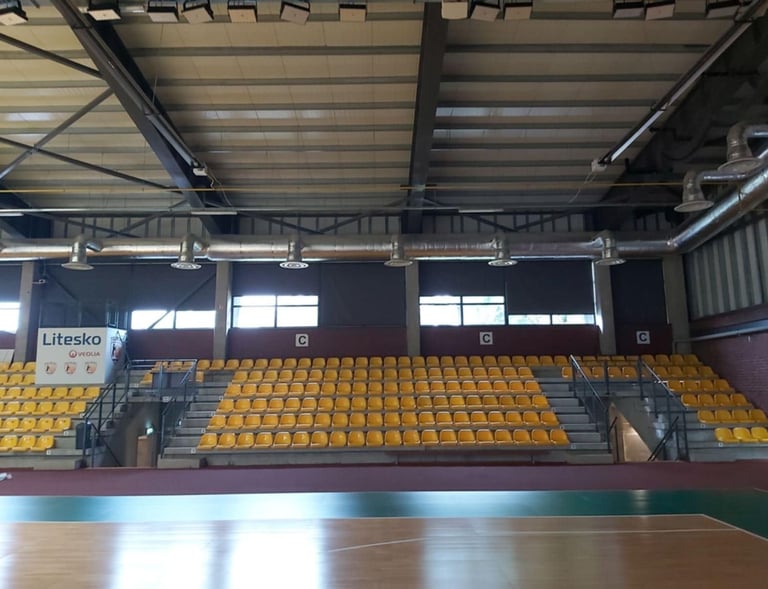 Ritininės žaliuzės sporto salei