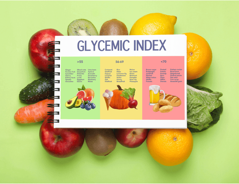 Low Glycemic Index scale