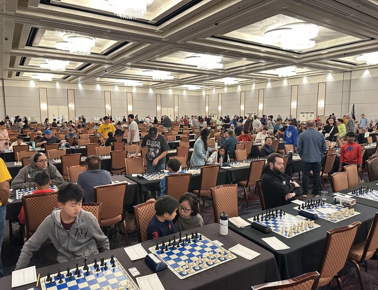 Vegas Chess Festival 2025 with over 1,600 participants from Beginners to Grand Masters