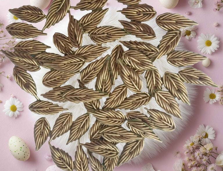 SYZ zardosi dapka work patch for lehenga choli embroidery