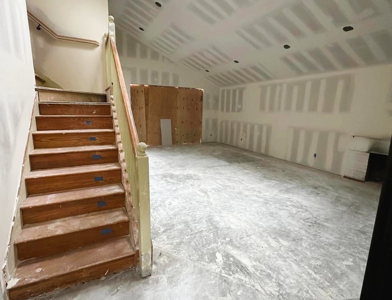 Drywall finishing services in Massachusetts