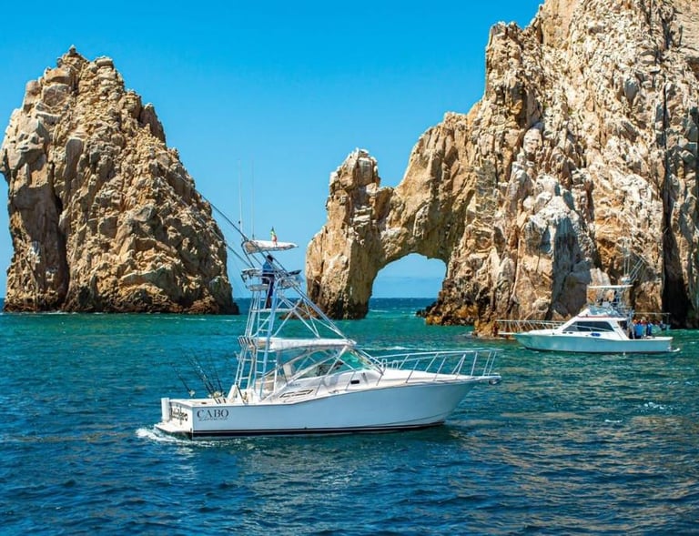 cabo 31 express sport fish yacht the arch