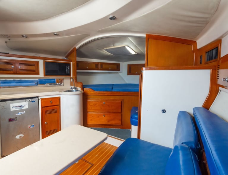 cabo 31 express sport fish yacht cabin