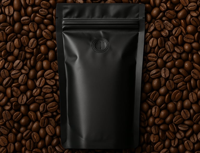 Royal Market roasted coffee 