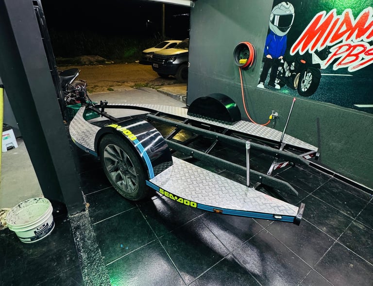 Carretinha personalizada