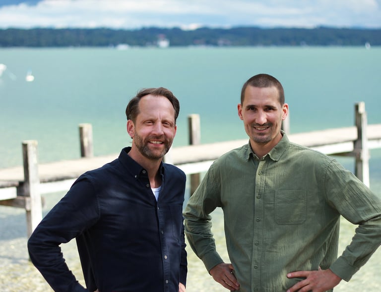 Portrait von Dres. med. Constantin von Cossel und Ferdinand Hendlmeier