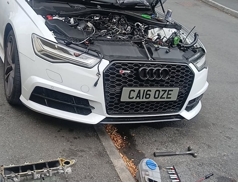 On-site brake repair by SSK Mobile Mechanics using OEM parts
