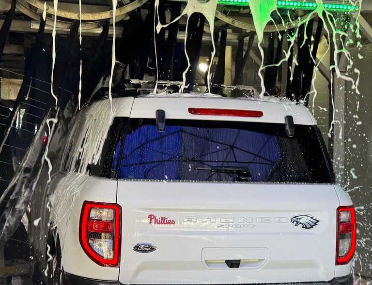 Car entering Express Tunnel