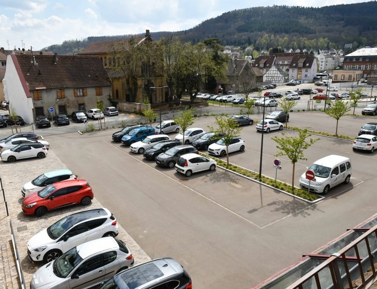 parking de l'hôtel de ville guebwiller