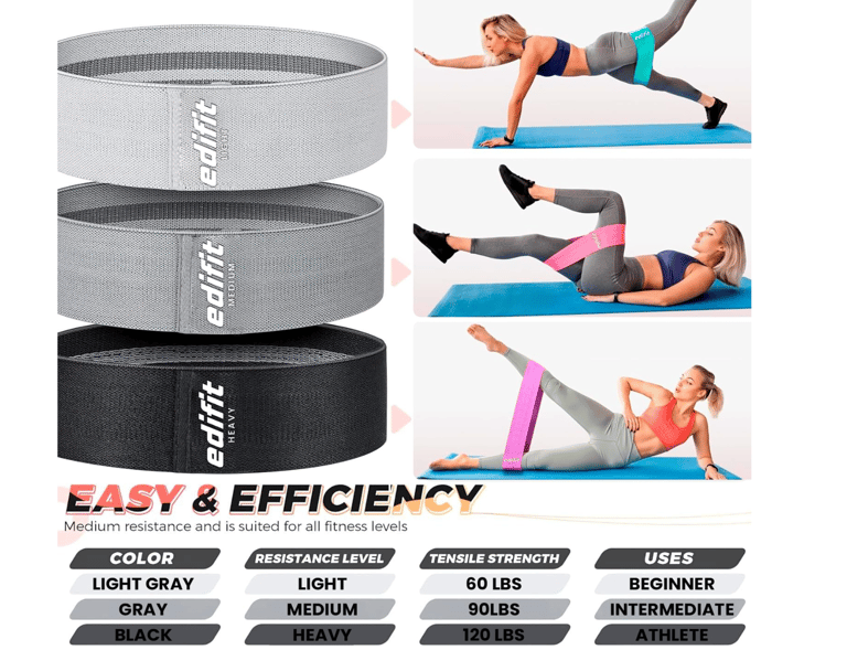 Sport  / Bandes de Musculation Antidérapantes
