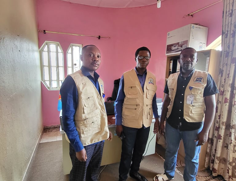 Au bureau Nation de l'ASDDH