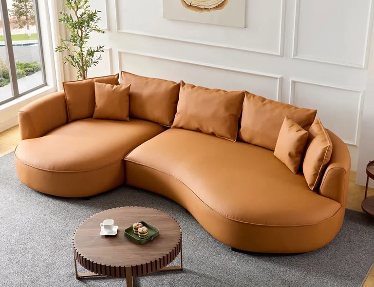 Camel_look_lather_sofa