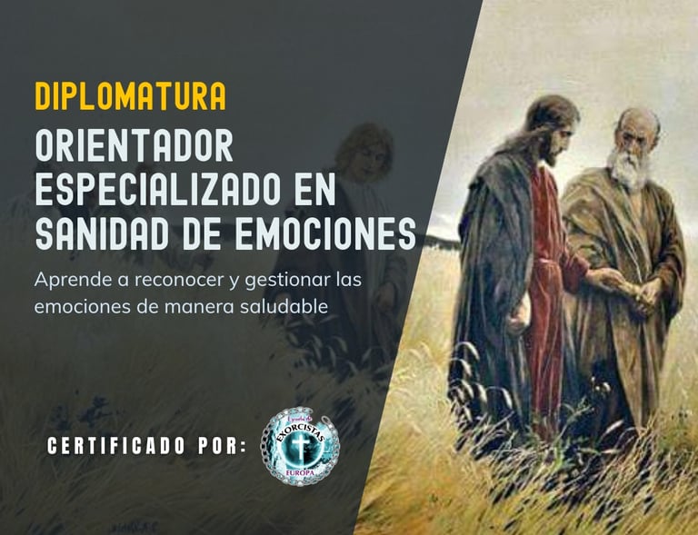 Orientador Especializado en Sanidad de Emociones