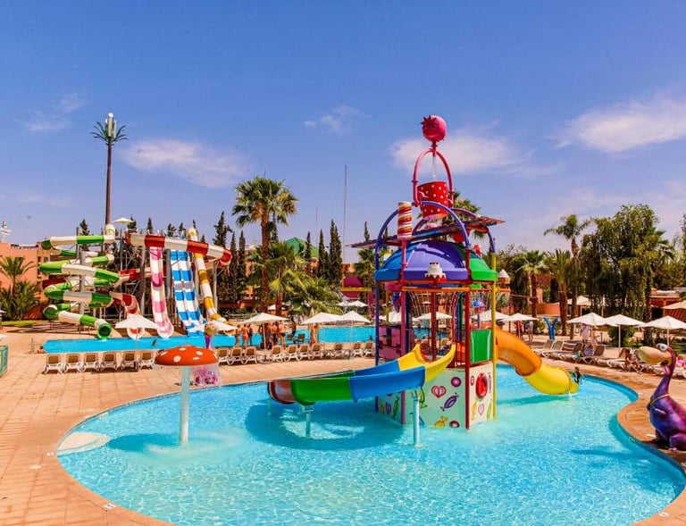 Amenagement aquapark au Maroc
