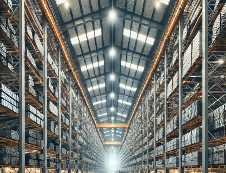 TMT Steel Godown in Ludhiana