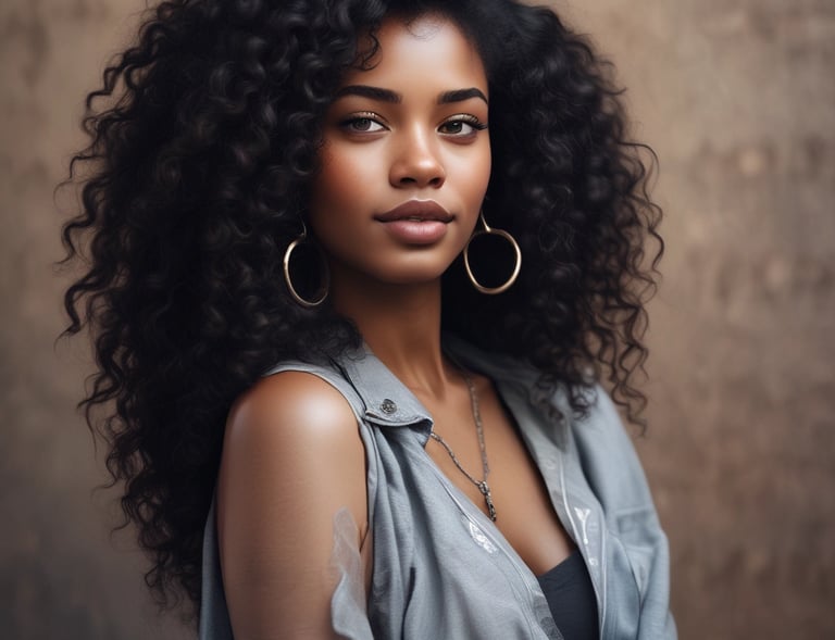 A stunning display of various human hair wigs showcasing different styles and colors.