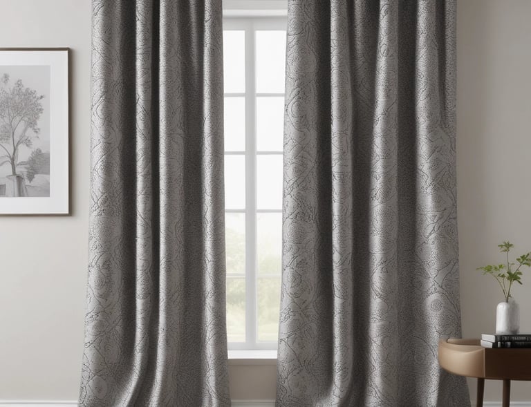 Close-up of luxurious fabric textures highlighting the quality of craftsmanship.