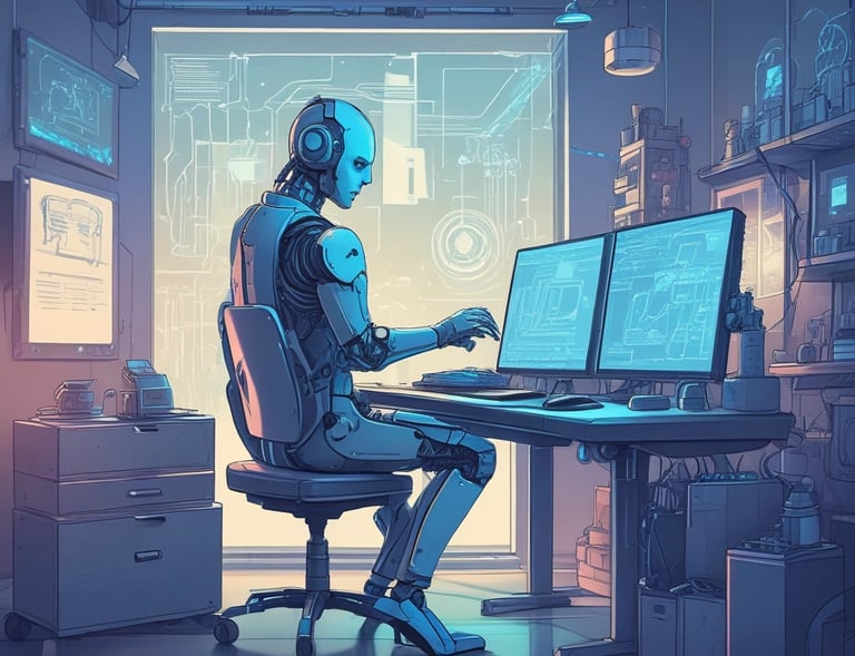 alt="Galería: imagen generada por IA — paisaje futurista" 